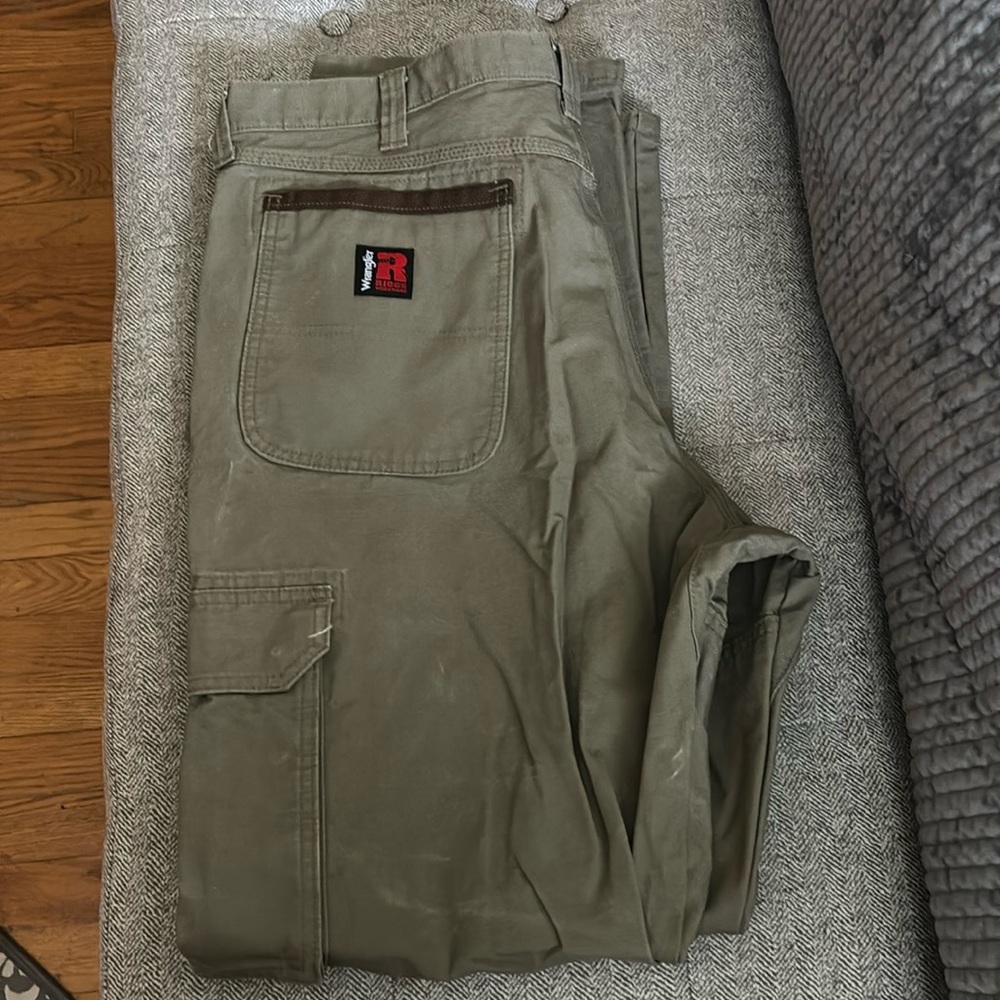 Wrangler Riggs workwear cargo pants 40x34 NWOT